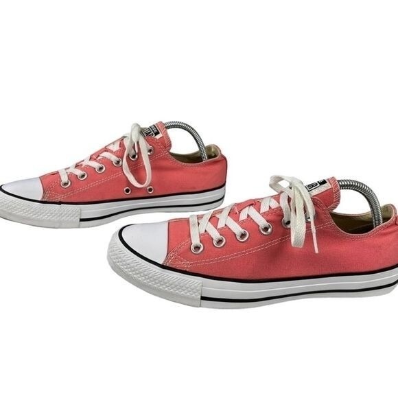 Converse All Star Low Top Coral Sneakers Streetwear Retro Y2K Fun Unisex W10 M8 - Picture 3 of 10